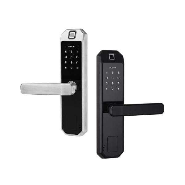 Office Electronic Door Locks , Digital Voice Guide FPC Fingerprint Recognition Door Lock