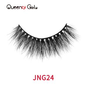 Buy cheap Fluffy 25mm Cruelty Free False Eyelashes With 3D Efficient product