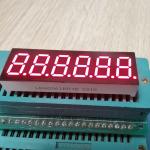 High bright Red 7 Segment LED Display 6 Digit 9.2mm Common Cathode for Digital