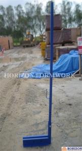 China Adjustable Guardrail Post For Safe Working Protection In Slab Formwork  Scaffolding Systems on sale