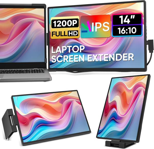 Quality 14" FHD 1200P IPS Portable Display Screen Android And Wins Compatible for sale