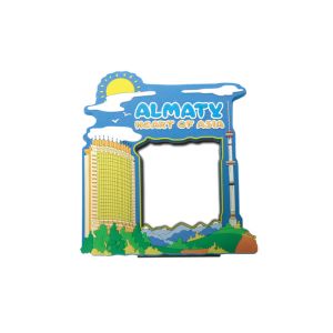 Buy cheap Promotional Gift Customized 2D ALMATY Silicon, Soft PVC Photo Frame product