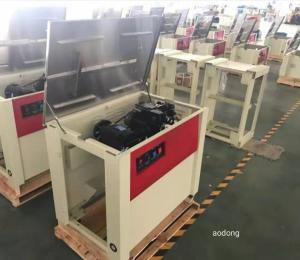 China Electric Carton Box Strapping Machine 0.34KVA Power Consumption on sale