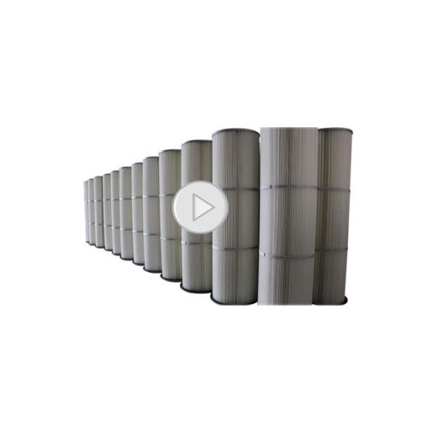 5um,0.5um,0.2um,2um,PTFE Material Membrane Industrial Cartridge Filters Flame Retardant