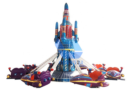 Kiddie Theme Park Rides Amusement Self Control Plane Capacity Customized