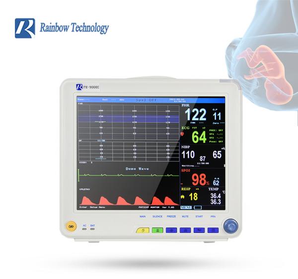 Quality Heart Rate Maternal Fetal Monitor 220V Multi Parameter Monitor for sale