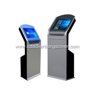 Buy cheap Ergonomic Self Service Touch Screen Kiosk 1920x1080P With Printer And Keyboard product