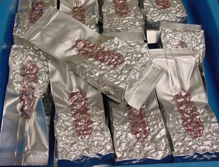 Quality Silvery Matte Finish Printing Coffee Aluminum Foil Bag with Degassing Valve for sale