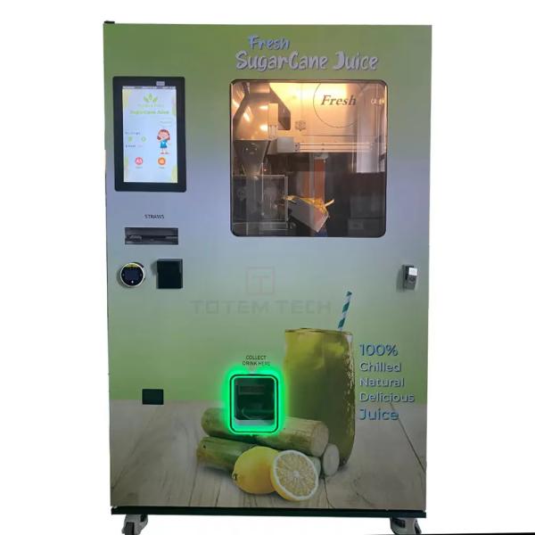 Quality Freshly Squeezed Sugarcane Machine Juice Vending Machine Food Juice Machine for sale