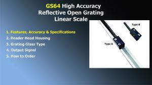 Buy cheap Easson GS64 Exposed Linear Encoders in Metrology product