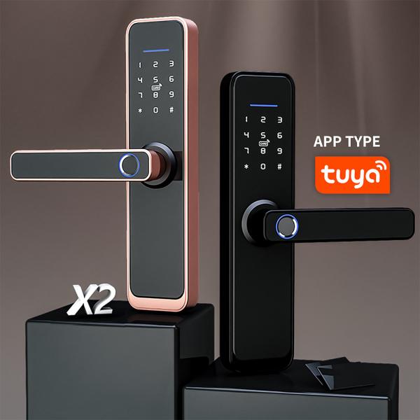 Wifi Smart 3d Semiconductor Fingerprint Zone Digital Door Lock