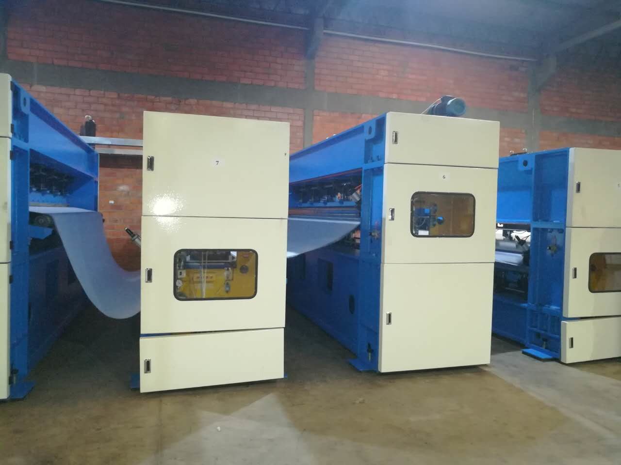 Durable Non Woven Fabric Making Machine Needle Punching Production Line