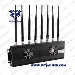 China Cellular 2g 3G 4G Lte GSM CDMA Cellphone WiFi Bluetooth GPS Signal Blocker Jammer with 8 Channels on sale