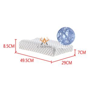 U-micco Polymer Anti-bacterial Pillow S Shape Children Breathable Pillow