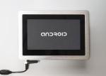 Front Panel Industrial Android Tablet PC Full Viewing Angle 1024X600 Resolution