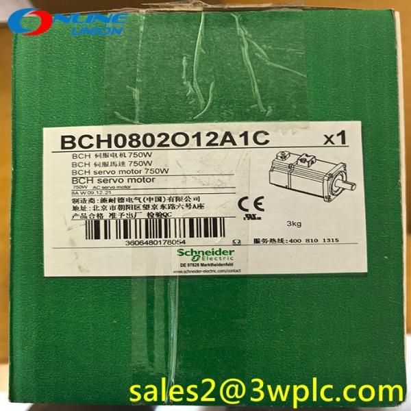BCH0802012A1 Schneider 2.9kW High-Performance Servo Motor with IP65 Protection