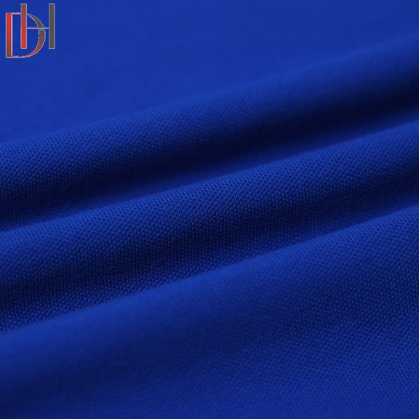 Plain Dyed Eco-Friendly Stretch Moisture-Absorbent 200 GSM Pure Cotton T-Shirt Polo Garment Pique Fabric