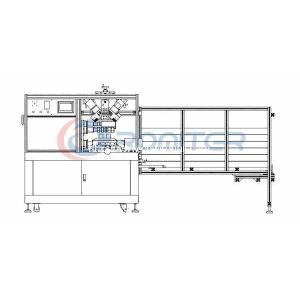 Buy cheap Automatic Paint Brush Roller Cutting and Chamfering Machine product