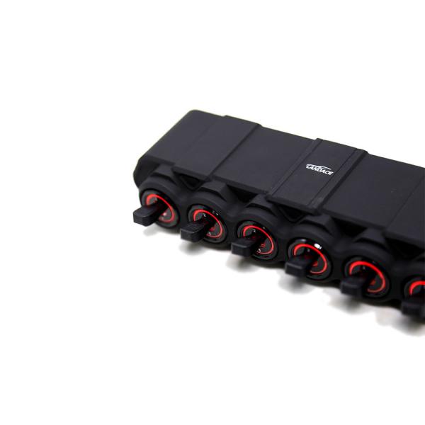 Quality Universal Car and Ship Control Box with 6 Gang Switch Panel and Voltage Monitoring for sale