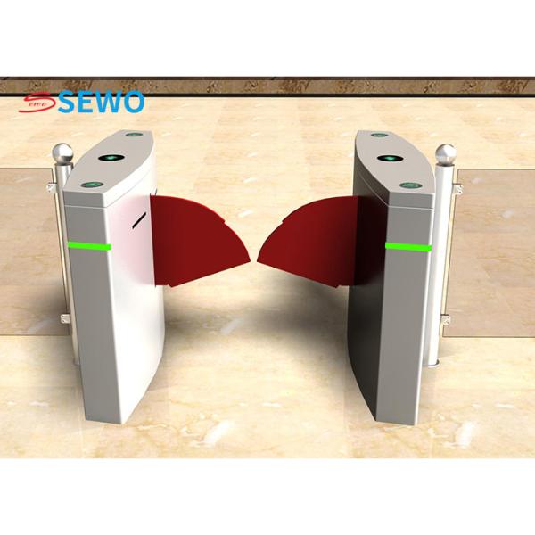 SEWO High-End Flap Barrier Gates Widened Passageway Automated Turnstiles
