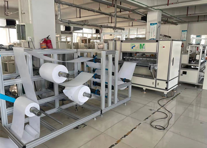 4–100 mm PL-AUTO55-1050F Automatic Knife Filter Paper Folding Machine Air Filter Making Machine
