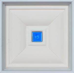 Clathrate Texture Artistic Ceiling Tiles , New Style Luxury Clip in Panel