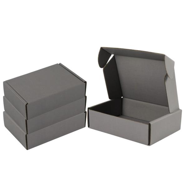 Printing Plain 3 Layers Kraft Paper Corrugated Storage Box