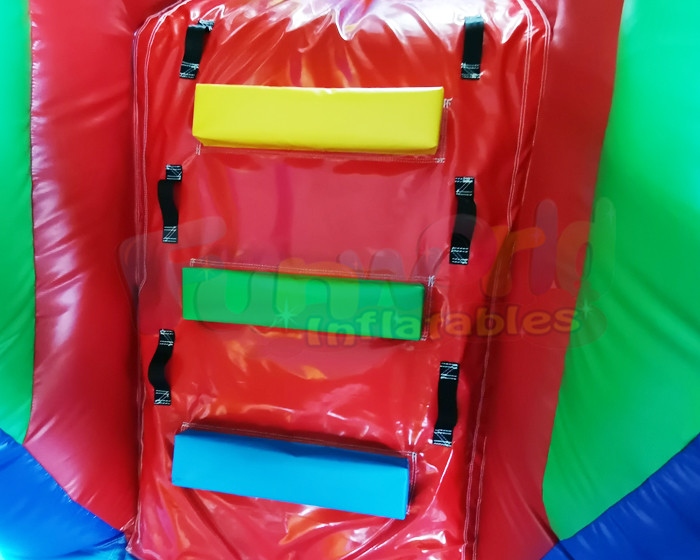 Tarpaulin Inflatable Bouncer Slide Clown Jumping Bouncy Castle For Advertising