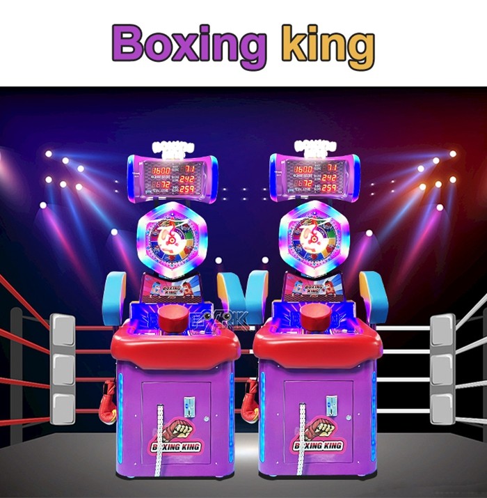 Boxing King Coin-Operated Arcade Boxing Game Console Electronic Arcade Game Console
