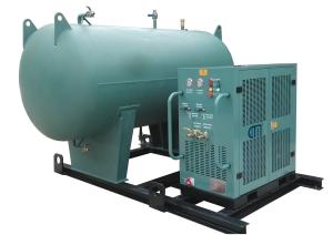 Freon Recovery Machine Value With Refrigerant Liquid Receiver Tank Refrigerant Charging Station