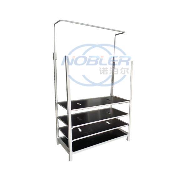 Quality Customized Folding Super Spray Plastic Plywood Flower Display Frame Height Ajustable for sale