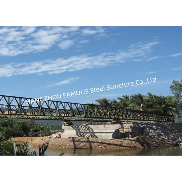 Strong Modular Army Surplus Mobile Bridges Well Adapted In Mountainous Area Heavier Load Capacity