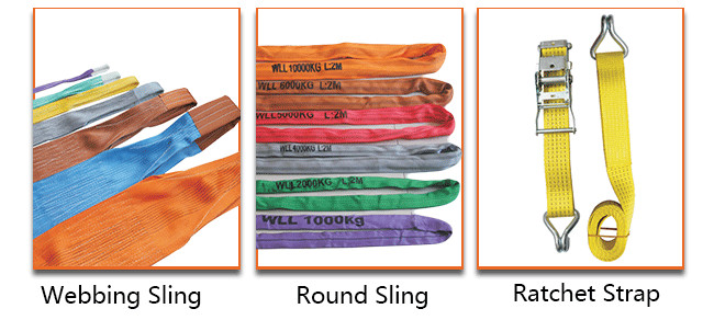 Flat Patterned Polyester Webbing Non - Conductive Corrosion Resistant