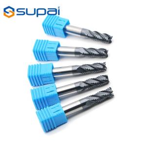 Long Shank Roughing End Mill / Solid Carbide Corner Radius End Mills