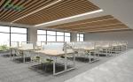4 Compartments and Customizable Options for Space Office Workstation of Open