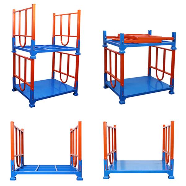 Foldable Stacking rack Demountable Stacking Rack Stackable Rack
