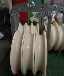 Buy cheap Dia 660mm Conductor Stringing Blocks / Stringing Equipment For Overhead Power Lines product