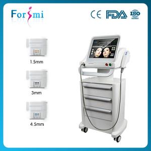 Buy cheap face skin tightening machine face firming hifu wrinkle removal  treatment ultrasound facial machine product
