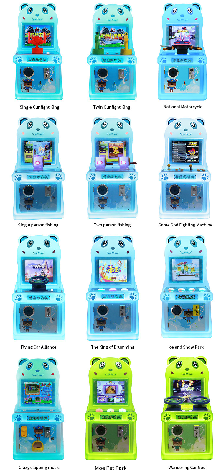 Coin-operated Arcade Game Machine Children's Two-player Joystick Game Indoor Game Machine