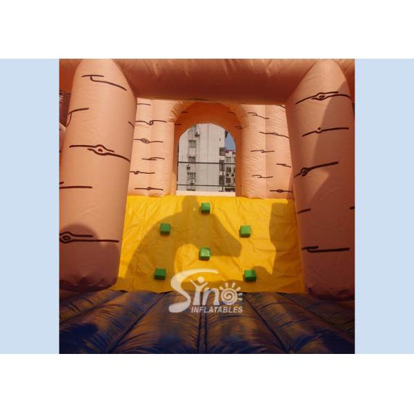 Safety Noah's Ark Paradise Inflatable Combo Bounce House For Kids