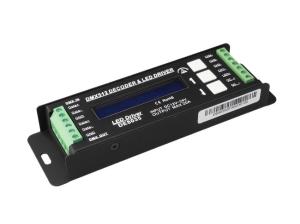 Buy cheap 5000HZ DC12V - 24V DMX LED Controller , 4 Channel Decoder For RGBW LED Strip product