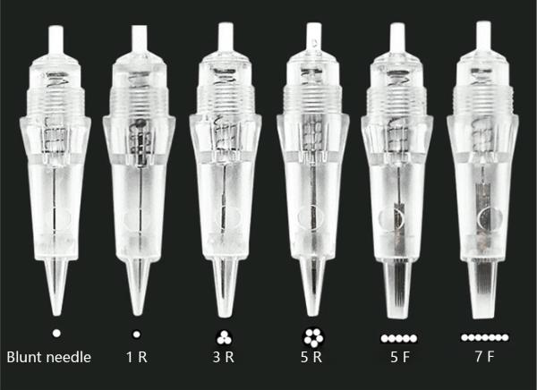 Quality Disposable Microding Permanent Makeup Tattoo Machine Needle For Eyeblow Lips OEM for sale