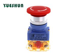 Buy cheap Self Locking Emergency Stop Push Button Switch , Mushroom Type Emergency Push Button product