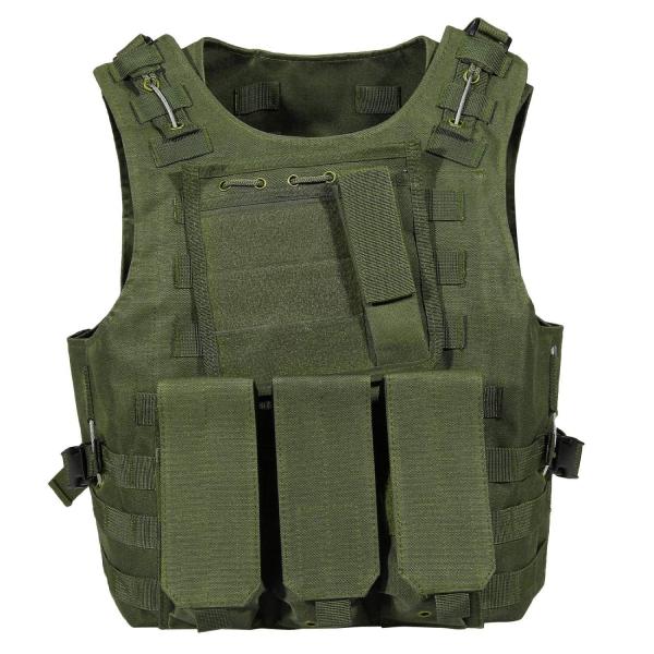 Quality Police Camouflage Tactical Vest with different size's Magazine bag for sale