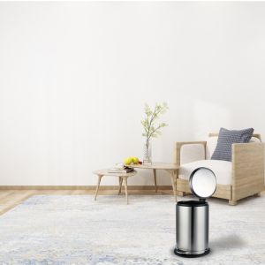 Buy cheap Anti Rust 30L Round Fingerprint Proof Trash Can product