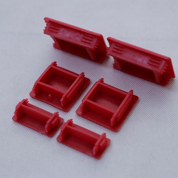 Quality Hot Dip Galvanized Plastic Strut End Caps Cold Plating Customized Color for sale