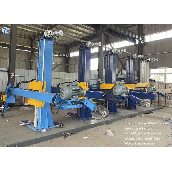 Dished Head Surface Automatic Grinding Machine Polishing Equipment