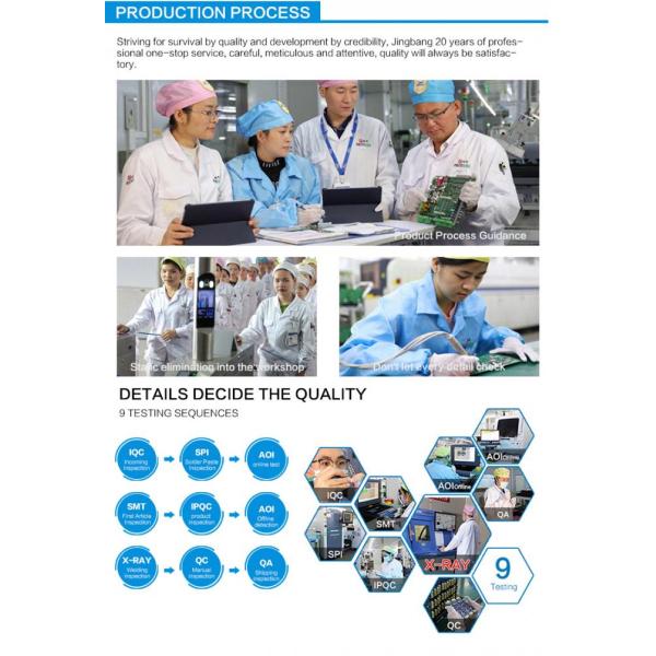 Programmable Lead Free PCB Assembly 4OZ High TG FR4 Electonic