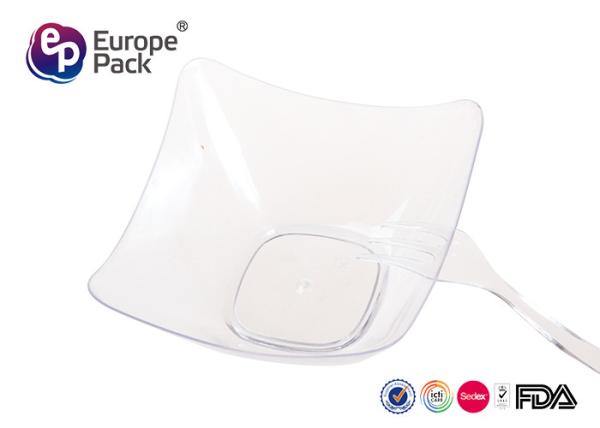 Quality 6.2 G Disposable Dessert Dishes Clear Disposable Bowls Freezable for sale