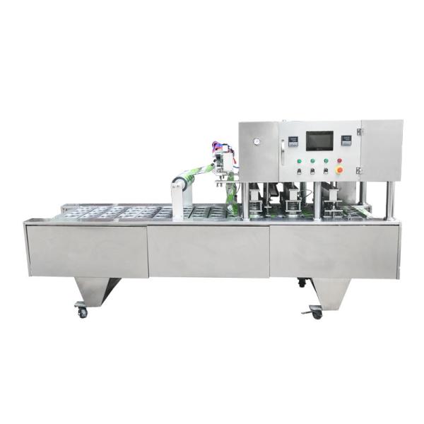Quality ISO9001 Approval Automatic Food Tray Packing Machine In MAP Gas Flush for sale